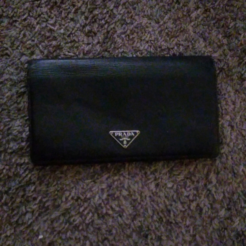 Prada clutch wallet